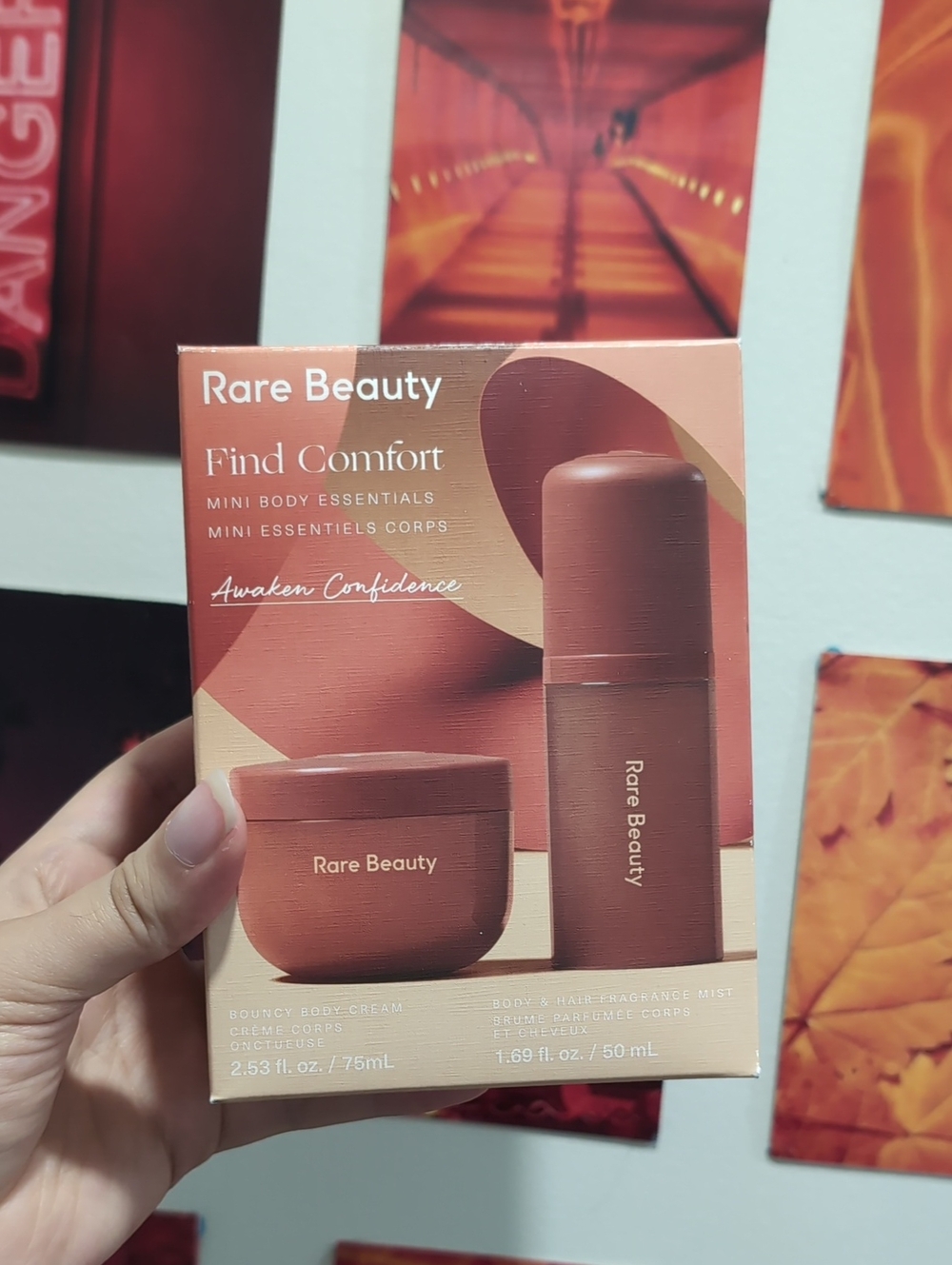 Rare Beauty Find Comfort Mini Body Essentials Set - Rose